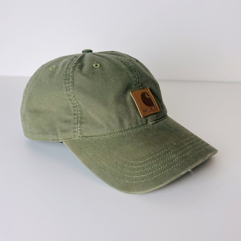 Carhartt Odessa Olive Green Adjustable Baseball Cap